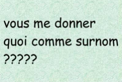 surnom